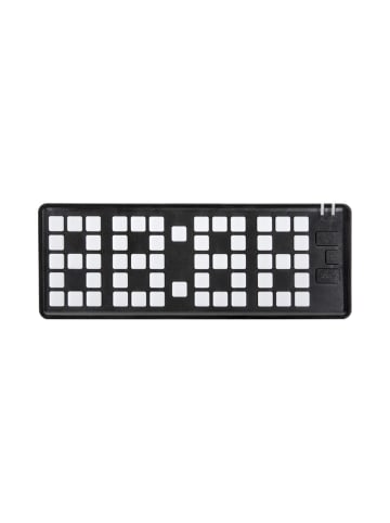 Karlsson Budzik "Keyboard" w kolorze czarnym - 23 x 8,3 x 1,5 cm