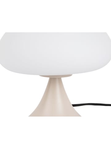 Leitmotiv Lampa stołowa "Hongo" w kolorze beżowym - wys. 21 x Ø 20 cm