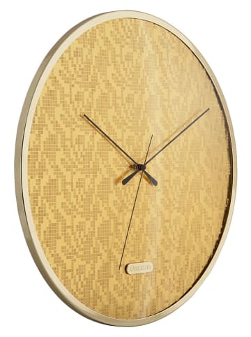 Karlsson Wandklok ''Disco'' goudkleurig - Ø 40 cm