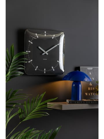 Leitmotiv Lampa stołowa "Astuto" w kolorze granatowym - wys. 23,5 x Ø 24 cm