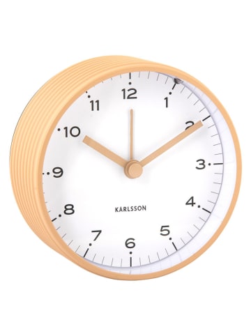Karlsson Wecker ''Circus Rings'' in Beige - Ø 9 cm