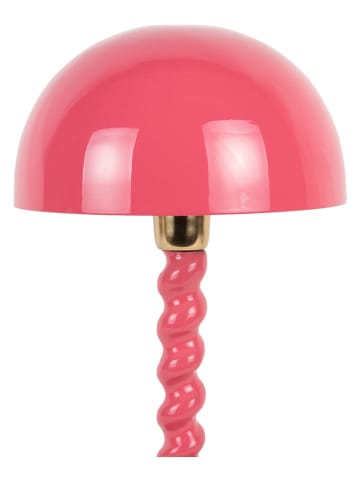 Leitmotiv Tischleuchte ''Prisa'' in Pink - (H)39 x Ø 25 cm