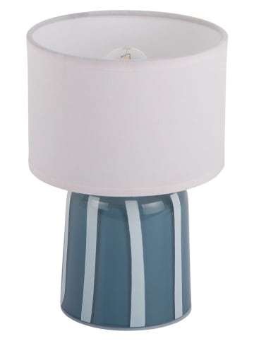 Leitmotiv Led-tafellamp ''Verano'' blauw - (H)20 x Ø 13,5 cm
