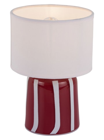 Leitmotiv Lampa stołowa LED "Verano" w kolorze czerwonym - wys. 20 x Ø 13,5 cm