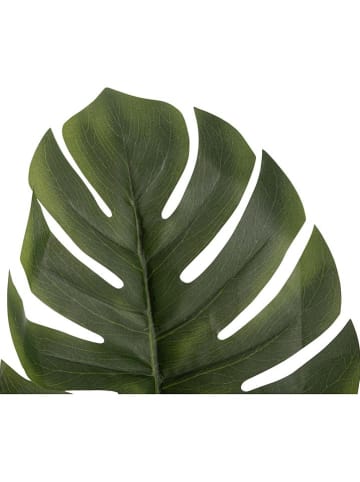 Present Time Sztuczna roślina "Monstera Stem" w kolorze zielonym - wys. 61 cm