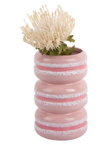 Present Time Vaas ''Macaron'' lichtroze - (H)19,5 x Ø 9,3 cm