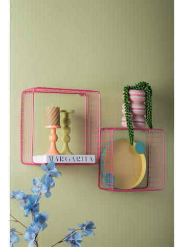 Present Time Wazon "Macaron" w kolorze jasnoróżowym - wys. 19,5 x Ø 9,3 cm