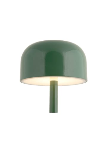 Leitmotiv LED-Tischleuchte ''James'' in Grün - (H)24,5 x Ø 12,5 cm