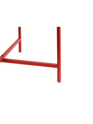 Leitmotiv Beistelltisch ''Meseta'' in Rot - (H)49 x Ø 40 cm