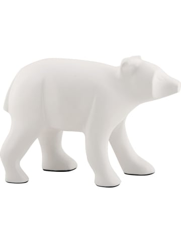 Present Time Decoratief object "Bear" wit - (H)10,5 cm
