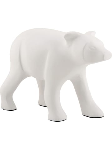 Present Time Decoratief object "Bear" wit - (H)10,5 cm