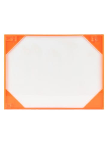 Present Time Gerahmter Kunstdruck "Ciao" in Orange - (L)31 x (B)41 cm