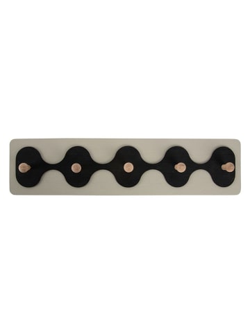 Present Time Wandkapstok ''Rizar'' wit - (B)48 x (H)11,5 x (D)4,5 cm