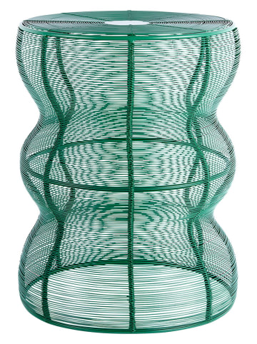 Leitmotiv Beistelltisch ''Cuerda'' in Grün - (H)41 x Ø 30 cm