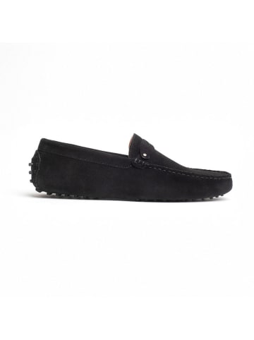 CHARLES & SMITH Leren mocassins "Alan" zwart
