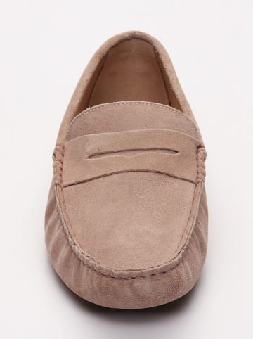 CHARLES & SMITH Leren mocassins "Cole" lichtroze