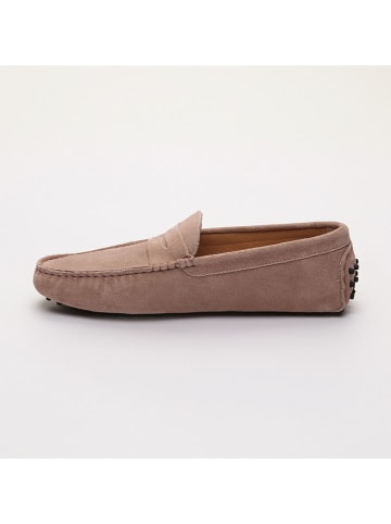 CHARLES & SMITH Leder-Mokassins "Cole" in Rosa
