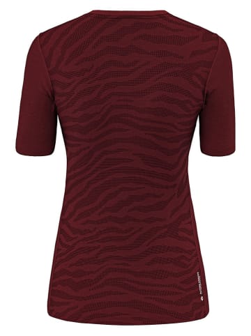 Salewa Functioneel shirt "Cristallo Warm Alpine Merino Responsive" bordeaux