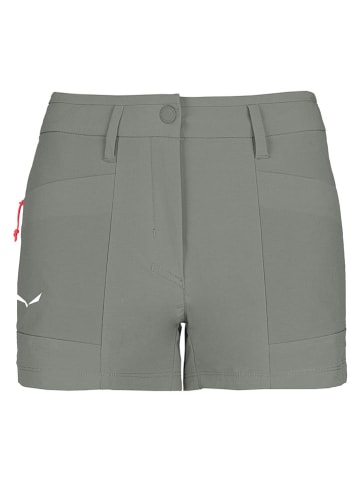 Salewa Funktionscargoshorts "Puez Durastretch" grijs