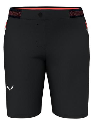 Salewa Funktionsshorts "Pedroc Durastretch" in Schwarz
