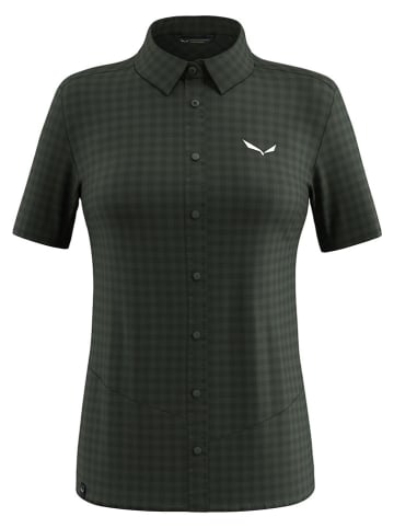 Salewa Trekkingblouse "Puez Dry" donkergroen