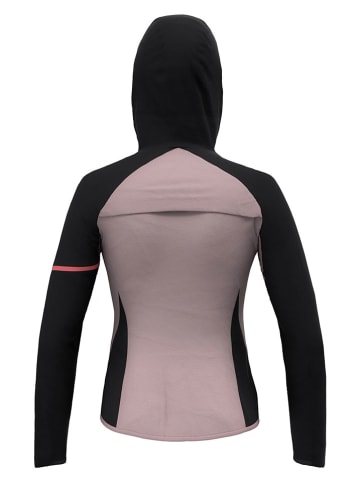Salewa Kurtka funkcyjna "Vento Powertex 2.5 Layers" w kolorze czarno-jasnoróżowym