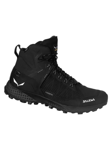 Salewa Botki trekkingowe "Pedroc Pro Powertex Mid" w kolorze czarnym