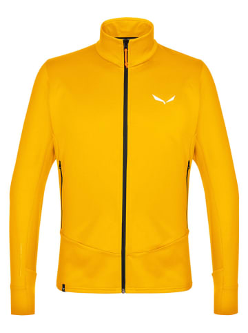 Salewa Fleece vest "Puez Polarlite" geel