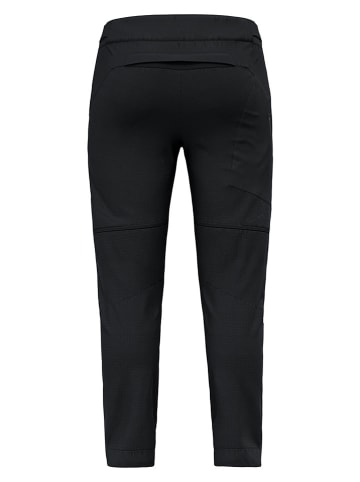 Salewa Spodnie kolarskie Zipp-Off "Vento Hemp/Durastretch" w kolorze czarnym