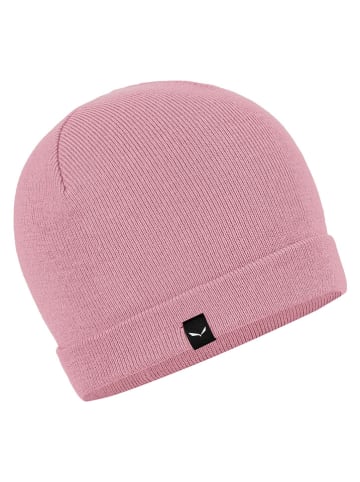 Salewa Beanie "Puez Merino" lichtroze