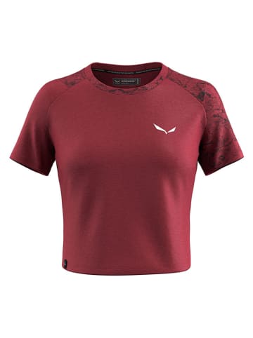 Salewa Functioneel shirt "Lavaredo Hemp" rood