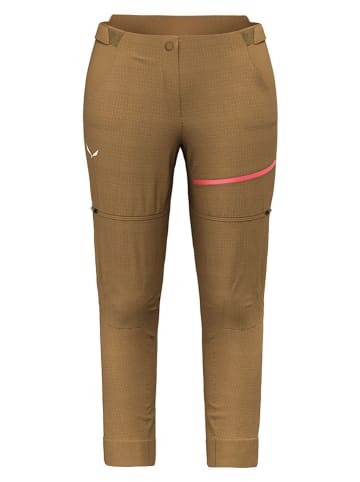 Salewa Afrits fietsbroek "Vento Hemp/Durastretch" lichtbruin
