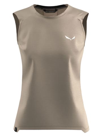 Salewa Trekkingtop "Puez Merino" taupe