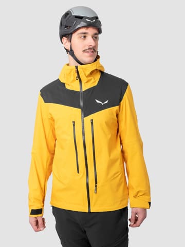 Salewa Kurtka trekkingowa "Ortles 3L Powertex" w kolorze żółtym
