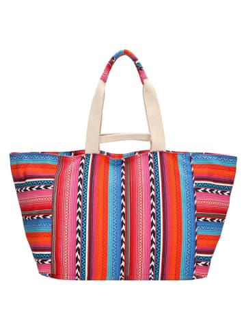 ZEBRA Strandtasche "Richelle" in Bunt - (B)65 x (H)35 x (T)24 cm