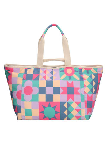 ZEBRA Torba plażowa "Richelle" ze wzorem - 65 x 35 x 24 cm