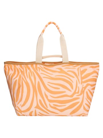 ZEBRA Torba plażowa w kolorze pomarańczowym - 68 x 35 x 22 cm