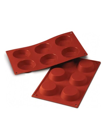 Silkomart Siliconen bakvorm rood - (L)30,6 x (B)18 cm