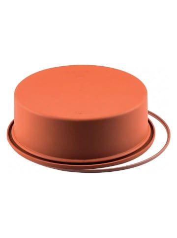 Silkomart Siliconen bakvorm oranje - Ø 18 cm