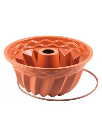 Silkomart Siliconen tulbandvorm oranje - Ø 22 cm