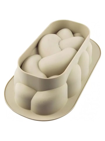 Silkomart Silikon-Backform in Beige - (L)28,8 x (B)15,6 cm