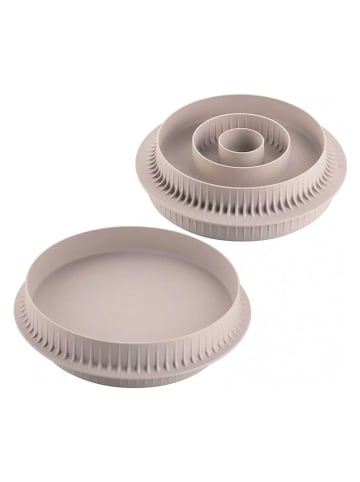 Silkomart Silikonowa forma 3w1 w kolorze beżowym do pieczenia - Ø 17,6 cm