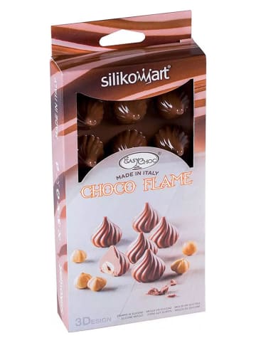 Silkomart Silikon-Pralinenform in Braun - (L)24 x (B)11 cm