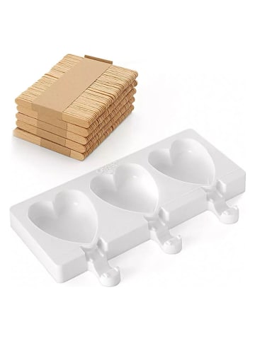 Silkomart Siliconen bakvorm wit - (L)24 x (B)11 cm