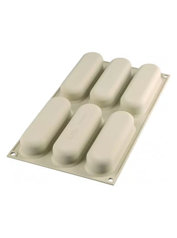 Silkomart 2er-Set: Silikon-Backformen in Beige - (L)30 x (B)17,5 cm