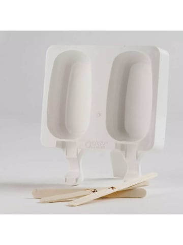 Silkomart Siliconen ijsvorm wit - (L)14,5 x (B)12,7 cm
