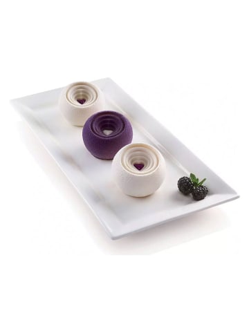 Silkomart Siliconen pralinévorm beige - (L)34 x (B)18 cm