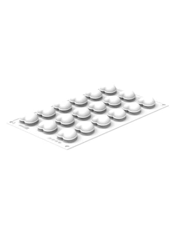 Silkomart Silikonowa forma w kolorze białym do pieczenia - 30 x 17,5 cm