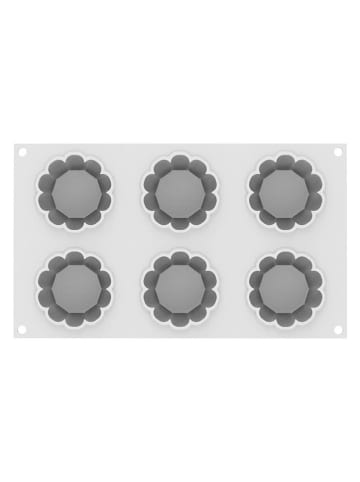 Silkomart Siliconen bakvorm wit - (L)30 x (B)17,5 cm