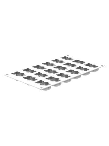 Silkomart Siliconen bakvorm wit - (L)30 x (B)17,5 cm
